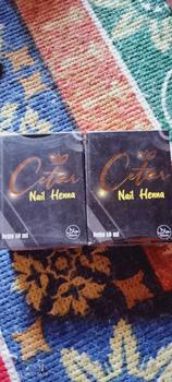 Product Review of 2 Botol Paket Reseller (CETAR NAIL HENNA) Isi 10 Mili Terbukti Tahan Lama from E** S**a 1