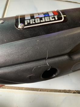 Product Review of Knalpot TZM Project Beat Genio Scoopy Mio Suara bas Gerung adem Motorcycle Motor from B**🔫 1