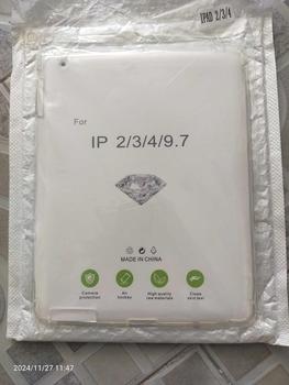 Product Review of เคสสไตล์กันกระแทก 4 มุม, สำหรับ iPad 2, 3, 4, 5, 6, Mini 1, iPad Air 1, 2, 3, 4, 5, 6, 7, Air 11, Pro 11, เรียบง่ายและโปร่งใส, ผิวปก TPU อ่อน from ส**ด 0