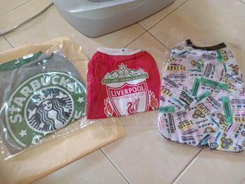 Product Review of เสื้อหมา เสื้อแมว ลายทีมฟุตบอล (เบอร์ 1-6) ลายกีฬา เสื้อผ้าสัตว์เลี้ยง แกสบี้ กระต่าย เสื้อผ้าแฟชั่น ผ้านุ่ม ใส่สบาย from 👠**👠 0
