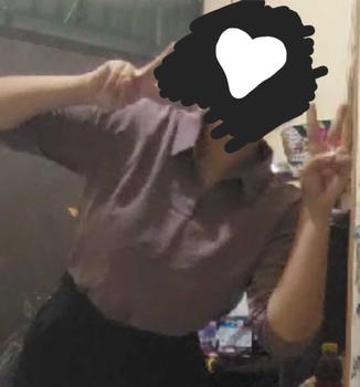Product Review of SIVALI Minji Shirt | Basic Loose Office Shirt - Kemeja Wanita Kantor Atasan Baju Anti Kusut Panjang Tebal Polyester Silk Formal Oversize Formal Oversize Kerja Hitam Casual from H**🌸 1