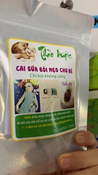 Product Review of Bột bôi mẹo cai sữa thao duoc Cho Bé - Gia truyền, (Có HDSD đầy đủ ) from R**g K**h 0
