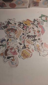 Product Review of Set 100 Sticker Sanrio Vẽ Tay Cute, Nhãn Dán Trang Trí Góc Học Tập, Vali Mũ Bảo Hiểm, Laptop, Phụ Kiện Dễ Thương from P**i ** p**y 0