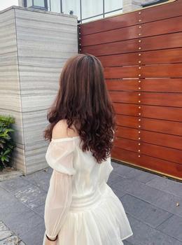 Product Review of Jum váy Voan Tơ Trễ Vai Liền Quần Tay Bồng Tặng Kèm Hoa Cài siêu xinh J.179 from M**🐾 2