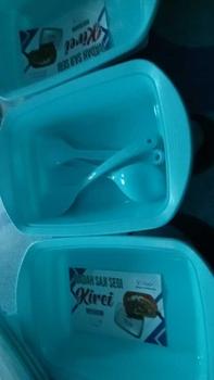 Product Review of Wadah saji plastik tutup bening ukuran M dan L from B**l 1