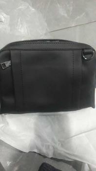 Product Review of Tas Selempang Pria Kulit Tas Tangan Clutch Bag Pria PRAHA BLACK hitam cowok from s**a 2