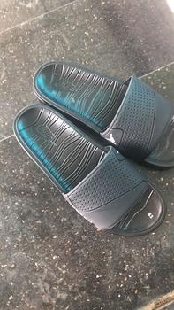 Product Review of Dép quai ngang BB  The Bad god chữ nổi, bản màu đen siêu chất, chất liệu cao su non đi êm chân, mẫu mới hót trend from q**9 0