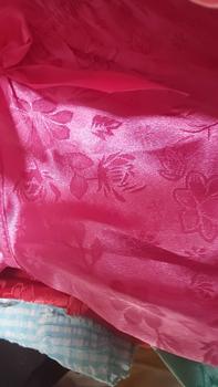 Product Review of (7-12kg)Bộ gấm áo dây đính nơ,quần ngắn nhún bèo chất vải gấm mịn mát cho bé gái dưới 3 tuổi from 💐**️ 1