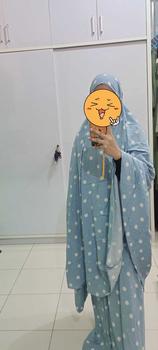 Product Review of Mukena Laica Rayon Calla 2in1 All Size Atasan Bawahan Cantik Fit Panjang Muslim Motif Dewasa Traveling from U**A ** 1