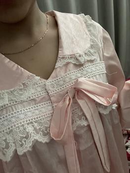 Product Review of [Form Rộng Áo Tay Lửng] Bộ Pijama Nữ Thiết Kế Tiểu Thư 3, Chất Liệu Lụa Xước Voi Gồm 3 Màu Đen, Hồng, Trắng Kem - PIJAMA HĐ Nhung Nho Màu Hồng from B**h T**🎀 3
