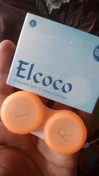 Product Review of SOFTLENS EL COCO AIRY CHARCOAL/NUDE/OLIVE 15 MM ( NORMAL ) Eye Soflens from c**y 1