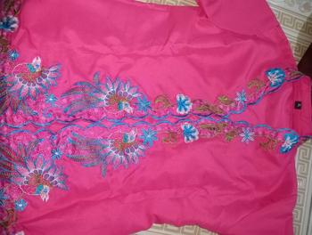 Product Review of Kebaya Encim Anak Bordir MERAK Usia 4-9 Tahun /Kebaya Encim Anak TK SD from A**🍊 1