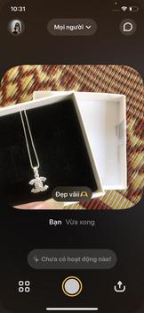 Product Review of Dây chuyền nữ mix mặt chữ X đá ghết sáng lấp lánh TMJ ( Tặng Kèm Hộp, Có Bảo Hành Làm Sáng) from C** L**🎀 0
