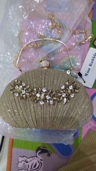 Product Review of Tas Pesta PRESLEY Embellished Crystal Box Clutch Wanita from T**u T**u 0