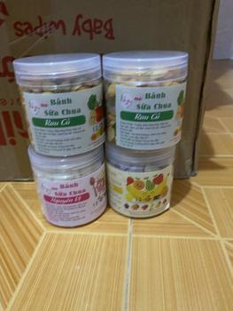 Product Review of Combo 3 hộp bánh mini đủ vị trái cây - SC Trái Cây - Rau củ ( ăn dặm cùng mẹ min ) Food cake ăn vặt snackh banh keo banh  gaun from M** B**h M** 1