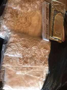 Product Review of Mukena Sabrina Dewasa Katun Mix Foil New Exslusif Renda Tileu Import Mewah from A**🫧 0