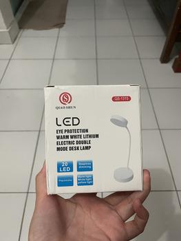 Product Review of Lampu Belajar Lampu meja Lampu LEDSuksestech Lampu Kantor Lampu Sensor high Quality LED Desk Light LED Deskh Lamp Charge 3 Cahaya -LampuMeja-1315 putih usb Kuning from A**i #**g 1