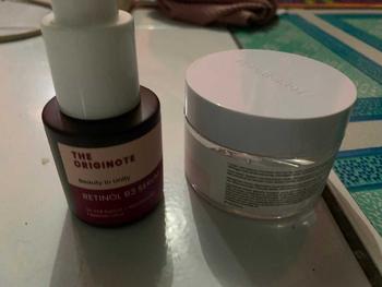 Product Review of SPECIAL BUNDLE 2in1 The Originote - Hyalucera Moisturizer + Serum melembutkan dan mencerahkan wajah with ceramide hyaluronic acid Memudarkan from N**a 1