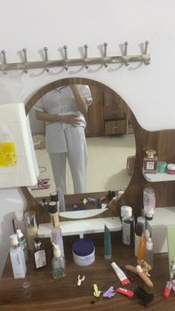 Product Review of Bộ quần áo blouse trắng có viền xanh Cotton Cao Cấp cho y tá điều dưỡng, đồng phục dược sỹ, thẩm mỹ viện, phòng khám from n**y 0