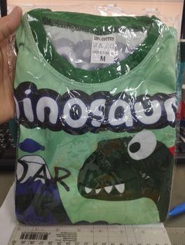 Product Review of ชุดเด็กS-4XL ผ้าไมโครมันลื่น from t**k 0
