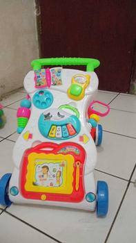 Product Review of Mainan Baby Walker Music AU03 - Dorongan Bayi Musik - Dorongan Push walker from n**r 0