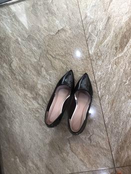 Product Review of Giày Cao Gót Nữ MŨI trơn Giày búp bê mũi nhọn nữ tính cao 5p và 7p - size 35 - size 40 mã Cotron Shoes from L** 1