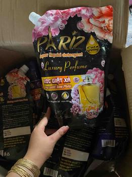 Product Review of [Mua 3 tặng 3] Combo 6 túi Nước giặt xả Pariz hương nước hoa - Túi nước giặt Pháp 2200ml siêu tiết kiệm, thơm dai, Làm sạch (Giao màu ngẫu nhiên) Siêu tiết kiệm nướcgiat  pariz from Đ** X**n N** ** 0