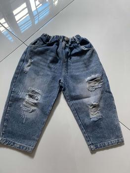 Product Review of Quần jean mài dáng baggy form rộng chất jean mềm phong cách cá tính bé trai QJR2202 from T**u 1