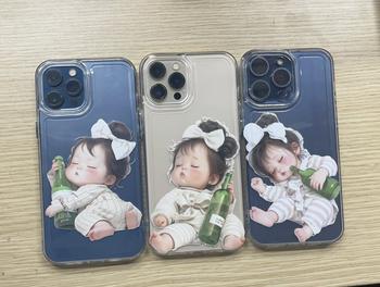 Product Review of Ốp Không Gian Trong Suốt, Dành Cho iPhone 16 Pro Max, 11, 15promax, 14, 13, 12, 7Plus, X, XS Max, 8, 7, Thiết Kế Cô Gái Ngủ, Ốp Chống Sốc from C** T**y 0