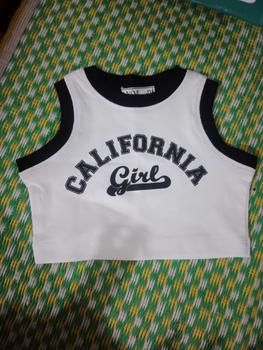 Product Review of Áo Croptop Sát Nách Hình In Cho Bé Gái Cực Sành Điệu TULALOVE from 💞**️ 0