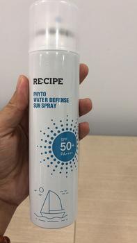 Product Review of [HCM CHÍNH HÃNG] Xịt Chống Nắng RECIPE Phyto Water Defense Sun Spray 180ml SPF50+ PA++++ - Chống Nắng Sun Cream from N** N** 0