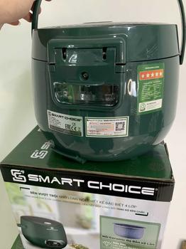Product Review of Nồi Cơm Điện SmartChoice SCG-RC3001 1.2L Lòng Nồi Chống Dính Phủ Ceramic, BH 12 Tháng Chính Hãng from N**c 2