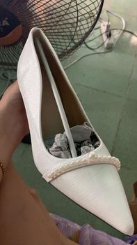 Product Review of Giày cao gót mũi nhọn gắn ngọc Nữ Shoes from N**i 0