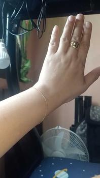 Product Review of 18K Cadena Dainty Bracelet from Z** G**o 0