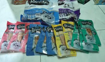 Product Review of [25 ซอง] ใหม่ ขนมแมวเลีย Regalos X Dr.Choice สุขภาพดี ขนาด 15g from A**t 0