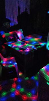 Product Review of Led Light Bulb Portable Disco Ball Rotating Lamp Led Bulb Led Magic Ball Usb Disco Light from A**o 0
