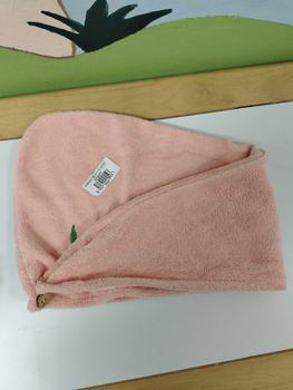 Product Review of หมวกอาบน้ำไมโครไฟเบอร์, ผ้าขนหนูปักลาย, หมวกอาบน้ำ, หมวกผมแห้ง, แห้งเร็ว, นุ่ม, สำหรับผู้หญิง, ผมแห้ง from 🌱**N M** T**🌱 0