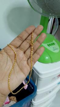 Product Review of ร้านขายทองปลอม สร้อยคอ2สลึง ไม่ลอกไม่ดำ สวยเหมือนเเท้ มองเเยกไม่ออก ทองไมครอน ทองชุบ ทองโคลนนิ่ง ช่างทองเยาวราช from S**a 0