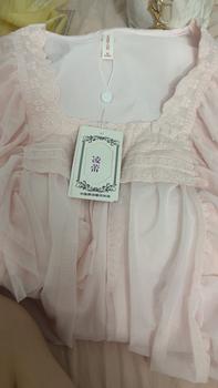 Product Review of SP.690 Bộ quần áo ngủ tiểu thư voan ren lót thun cotton mềm co giãn kèm đệm hàng Quảng Châu from B**h 1