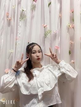 Product Review of Sơ mi nữ kiểu cực sang chảnh,áo sơ mi nữ croptop 4 màu cổ bèo cách điệu phong cách Hàn Quốc cực hót Trắng Women Shirt from 玄**) 0