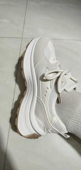 Product Review of Corolla Giày Thể Thao Sneaker Nữ  Fashion Phong Cách Hàn Quốc Dế Cao 4.5CM Chống Trượt Dộ Co Giãn Cao Kháng Khuẩn Thoáng KhíGiày Giày Lười Dồ Hot Trend Shoes【Nên mua kích cỡ lớn hơn 】 from T**n 2