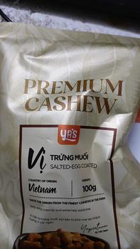 Product Review of Hạt điều phô mai trứng muối YAS túi 100g điều nguyên hạt cao cấp, vị mới lạ Natural Snack Food Nuts hạtđiều 7vị from L** N**c 0
