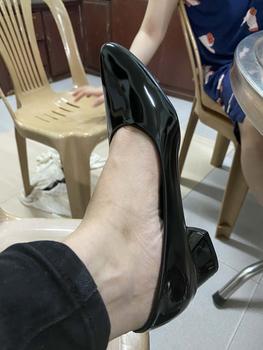 Product Review of Giày Cao Gót 3p Da Bóng Sai 35-42 Fom Chuẩn Đế Cao Su Chống Trơn - Shoes Jean from b**N 0