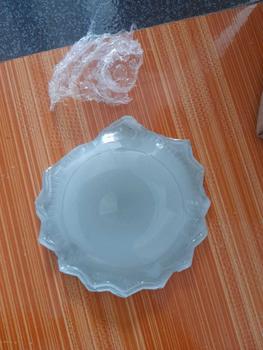 Product Review of [KÈM NƠ] Lọ Hoa Thủy Tinh Múi Khế Cổ Thắt Nơ from 小** 0