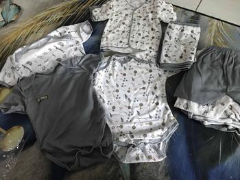 Product Review of 36 Pcs Paket Lahiran Lengkap Baju Bayi Celana Bayi Baru Lahir seri Abu Karakter Lucu, Sartaki, Jumper, Popok Tali, Baby Newborn Gift Set -Juragan Legok Sarung Parsel from 1**g 2