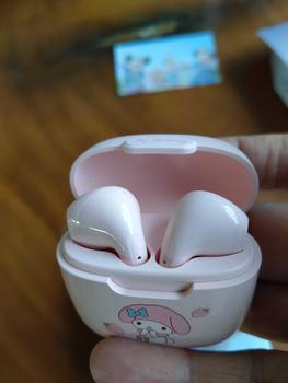 Product Review of 【LIVE】Sanrio F12  ชุดหูฟังบลูทูธไร้สาย  หูฟังบลูทูธไร้สาย สไตล์ล่าสุดในปี 2024 หูฟังไร้สายพร้อมไมโครโฟน ลดเสียงรบกวน หูฟัง bluetooth ไร้สาย ของแท้ฟัง from i**y 3