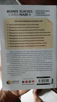 Product Review of Bisnis Sukses Cara Nabi - Rahasia Bisnis Sukses Dengan Prinsip & Strategi Rasulullah from ح** 1