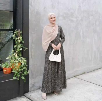 Product Review of Masayu Dress Busui Gamis Bahan Rayon Viscose Size S-XL Muslim Nyaman from z**e 1