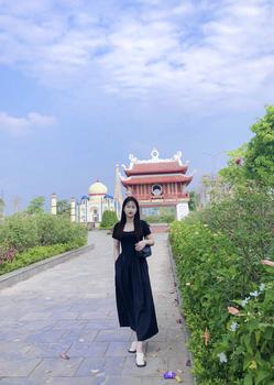 Product Review of TT108 Váy cổ vuông phối thô cộc tay vạt v váy xinh dễ thương Đầm Nữ Dress Women Kem Voan from A**1 2