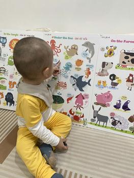 Product Review of Bảng chữ cái cho bé Tiếng Anh Bảng gấp thông thái Lalala baby đồ chơi nhiều chủ đề thú vị from N** H** 0